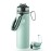GOSWAG Insulated Sports Water Bottle, 24oz 2 Lids(with Straw/No Straw), Stainless Steel Water Bottles with Paracord Handle, Insulated Bottle with Double-Wall Vacuum Insulation