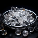 SigMntun Polished Clear Quartz Crystals - 72 Pcs, 0.5 10 oz Handpicked Natural Tumbled Gemstones Rocks, Pebbles for Reiki, Chakra, Healing Home Decor