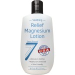 Seven Minerals Magnesium Lotion for Sleep, Soothing Relief & Relaxation - Highly Concentrated Magnesium for Better Sleep, Feet & Joint Care. Non-Greasy Lotion with Skin Friendly Ingredients - 8 fl oz