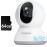 blurams Security Camera 2K, Baby Monitor Dog Camera 360-degree for Home Security (White + 64GB TF Card)