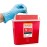 Sharps Container Large - Sharps Containers for Home Use and Labs - Portable Needle Disposal and Travel Size Biohazard Bin - 5 Quart (Pack of 1)
