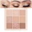 Nude Pink Beige Eyeshadow Palette,Natural Eye Shadow Make Up Pallets for Women,Neutral Small Cream Light Colors Eyeshadow Palette Long Lasting Naturing-Looking,Vegan