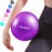 kisnbld Small Exercise Ball, 9 Inch Mini Pilates Ball, Anti Burst and Slip Resistant Mini Yoga Ball for Stability, Fitness, Physical Therapy, Stretching & Core Strength Workout at Home Gym & Office
