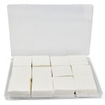 PINGMIC 600 Gun Cleaning Patches in Box, 2 Highly Absorbent Cloth, Lint-Free Gun Patches for .22 to .45 Cal, 5.56/9mm, Firearms Cleaning Supplies Maintenance Accessories