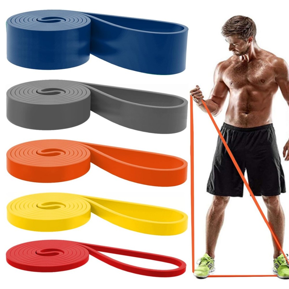 Resistance Bands, Pull Up Assist Bands - Workout Bands, Eexercise Bands for Working Out, Fitness, Training, Physical Therapy for Men Women - Red