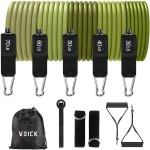 VEICK Resistance Bands, Exercise Bands, Workout Bands, Resistance Bands for Working Out with Handles for Men and Women, Exercising Bands for Fitness Weights Work Out at Home