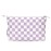 Narwey Small Checkered Makeup Bag for Purse Small Cosmetic Bag Women Travel Makeup Pouch Zipper Pouch (Purple Checkerboard)