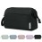 Narwey Large Women Makeup Bag Wide-open Make up Bag Travel Cosmetic Organizer Toiletry Bag for Cosmetics Toiletries Accessories (Lepoard)