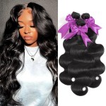 BEANATASHA 12A Human Hair Bundles 18 18 18 Inch Body Wave Bundles Human Hair 100% Unprocessed Brazilian Virgin Weave 3 Bundles Deals