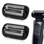 Series 5 Series 6 53B Shaver Replacement Head for New Gens S5 S6 Razors, Compatible with 6072cc, 6090cc, 6020s, 6040cs, 6075cc, 5018s, 5049cs, 5035s(2 Count)