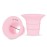 Maymom 16 mm Flange Insert Pink Compatible with Elvie Single/Double Electric, Elvie Stride Cup (24mm), Compatible with Medela PersonalFit Flex Shield, Not Original Elvie Replacement Parts