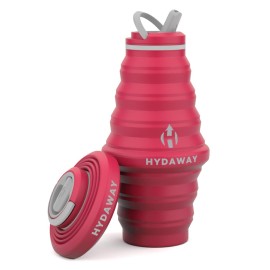HYDAWAY 25oz Collapsible Water Bottle - BPA-Free, Leakproof, Lightweight, and Space-Saving - Perfect for Hiking, Travel, and All-Day Hydration