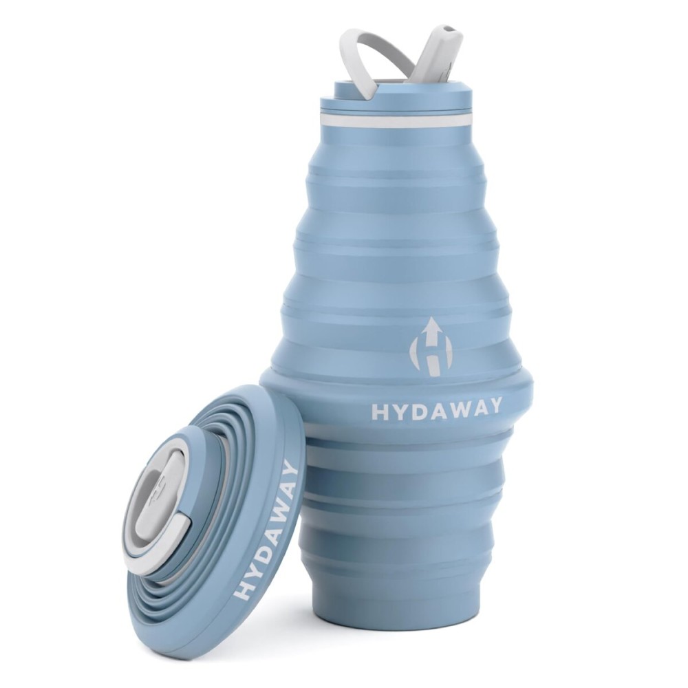 HYDAWAY 25oz Collapsible Water Bottle - BPA-Free, Leakproof, Lightweight, and Space-Saving - Perfect for Hiking, Travel, and All-Day Hydration