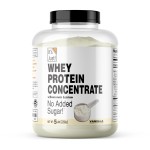 It\'s Just! - 100% Whey Protein Concentrate, Made in USA, Premium WPC-80, Natural Vanilla Flavor (5 Pound, Vanilla)