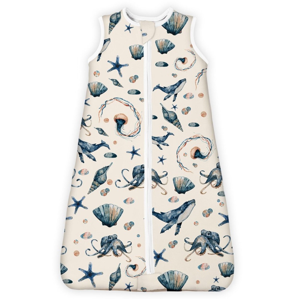 TOTBASIC Baby Sleep Sack 15-18-24 Months 1.0 TOG, Quilted Wearable Blanket Baby Sleeping Bag with 2-way Safe Zipper, Ultra Soft All Season Sleep Sacks