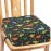 Booster Seat for Kitchen Chair - Toddler Non-Slip Portable Height Increasing Strong Support Seat Cushion Comfortable Detachable Easy to Clean Washable Booster Seat for Dining Table