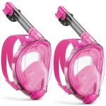 W WSTOO Full Face Snorkel Mask Adults,Suitable for Beginners Dry Top Snorkeling Gear,Can Your Mouth or Nose to Breathe,180 Degrees Panoramic View,Anti-Fog Anti-Leak,Summer Travel and Vacationing Gifts