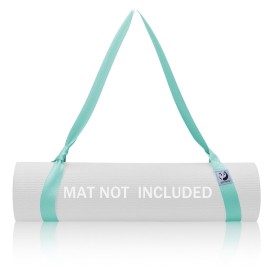 Slim Panda Yoga Mat Straps for Carrying, Adjustable Yoga Mat Carrier Sling Fits All Mats(Mat Not Included)(Laker Blue)