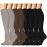 Sooverki Graduated Copper Compression Socks for Men & Women Circulation 8 Pairs 15-20mmHg - Best for Running Athletic Cycling