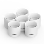 KINGTOP Golf Hole Cup - Fit PGA/USGA Standard, 4 Inches Height, Golf Accessories for Backyard Practice Putting Green, 6-Pack