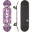 Magneto Cruiser Skateboard - Longboard-Style Cruiser for City Commutes - Beginner Skateboard Setup with ABEC-5 Bearings & 95A Wheels - 7-Ply Maple Deck, 31 x 8, Droopy Smile