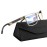 ANYLUV Blue Light Blocking Glasses Men Computer Gaming Glasses Lightweight Al-Mg Metal Anti Eyestrain Eye Protection
