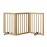 Mino Kesper Dog Gates for Doorways Stairs, Foldable Freestanding Pet Gate, Dog Fences Indoor, Bamboo Dog Gates (Natural, 18-55 Wide)