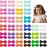 Hair Bows and 1.8 Alligator Clips Set: 60PCS Fully Lined Hair Accessories for Girls, Toddlers, and Teens (30 Colors in Pairs)