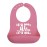 Baby Bib for Eating by Bella Tunno, Waterproof Silicone Bib with Large Food Catcher, Adjustable Fit for Babies 4-12 months & Toddlers 1-3 Years, Boys & Girls, Its Me Hi