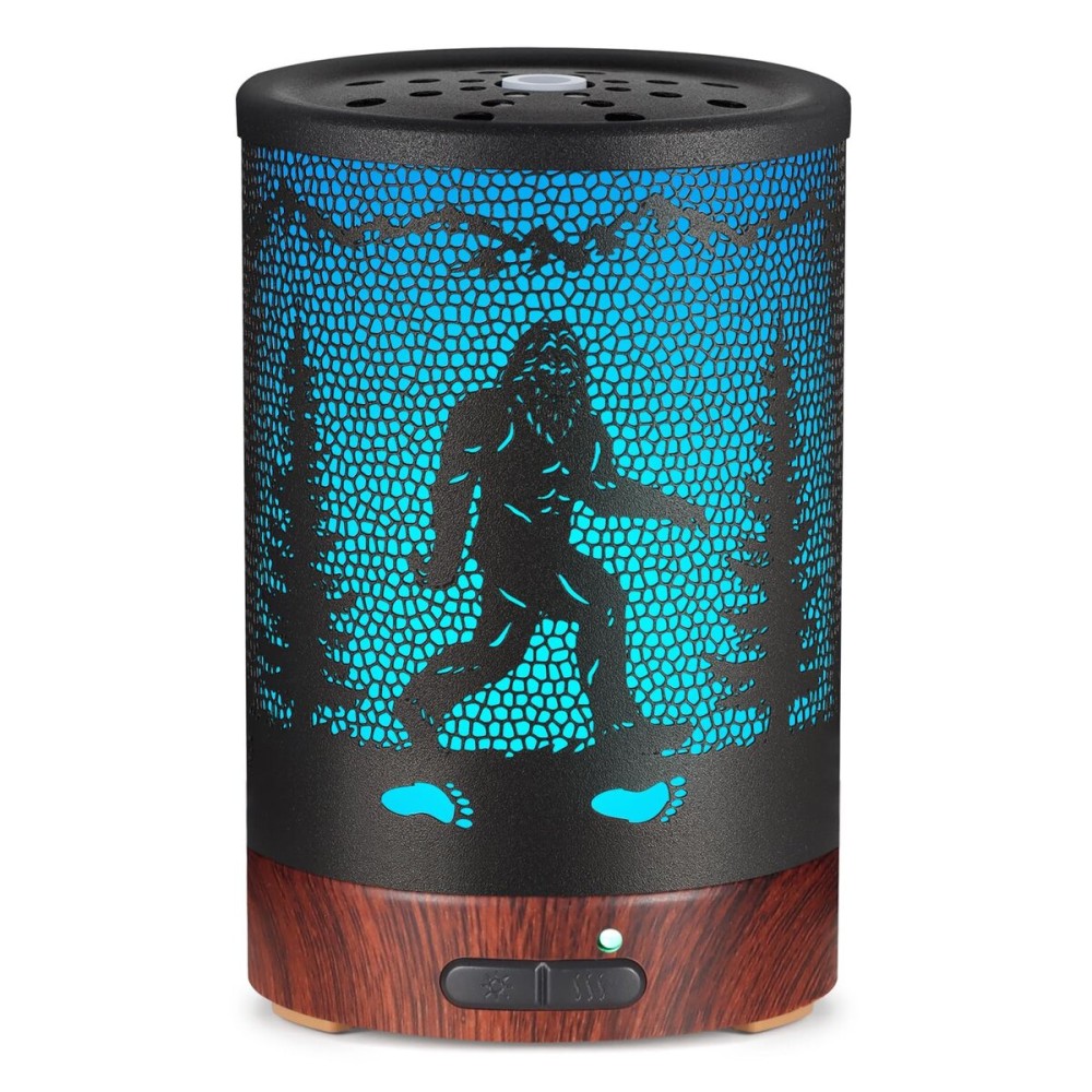 Essential Oils Diffuser,Christmas Aromatherapy Diffuser,Birthday Gifts for Women Mom Grandma,Metal Cool Mist Humidifier with 7 Colors Lights Waterless Auto Off Air Diffusers (Bigfoot)