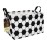 HUNRUNG Rectangle Storage Basket Cute Canvas Organizer Bin for Pet/Children Toys, Books, Clothes Perfect for Rooms/Playroom(REC-Football)