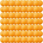 Jedulin 40MM Ping Pong, 50 or 80 Pack Assorted Colored Tennis Balls Multi Color Plastic Balls Fun Beer Ping Pong Bulk, Arts and Craft, Party Decoration, Cat Balls