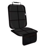 Gowhalle Car Seat Protector With Non-Slip Rubber Padded Backing, Waterproof Thickest Padding for Child Seats, No Imprint Under Baby Seat (Red-1pcs)