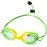 Vvinca Kids Swim Goggles with Bungee Strap No Leaking Anti Fog Toddler Goggles with Quick Adjust Ages 3-14