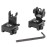 Ozark Armament HK Battle Flip Up Sights - Backup Iron Sights - Picatinny Gun Sights for Rifles & Shotguns - Back Up Iron Sights for Picatinny & Weaver Rails - Aircraft Grade Aluminum Rifle Sights