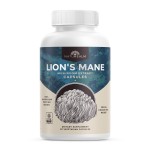 Naturealm Lions Mane Mushroom Capsules Brain Supplement (30 Day Supply) | Supports Brain Health, Focus & Memory | Organic, Premium 100% Fruiting Body Extract