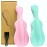 WYNK Hair Brush Detangler for Adults & KidsDetangling Comb Hair Styling Tools & Appliances for Natural/Wavy/Curly/Coily/Wet/Dry/Oil/Thick/Straight/Long Hair (2 Pack, Soft Green&Pink)