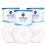 MedVance No Rinse Shampoo Cap | Rinse Free Shower Cap that Shampoos & Conditions | PH Balanced & Hypoallergenic Waterless Hair Wash | 3 Pack