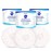 MedVance No Rinse Shampoo Cap | Rinse Free Shower Cap that Shampoos & Conditions | PH Balanced & Hypoallergenic Waterless Hair Wash | 3 Pack