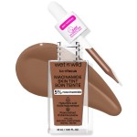 wet n wild Bare Focus Skin Tint, 5% Niacinamide Enriched, Buildable Sheer Lightweight Coverage, Natural Radiant Finish, Hyaluronic & Vitamin Hydration Boost, Cruelty-Free & Vegan - Praline