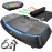 FLYBIRD Vibration Plate Exercise Machine, Adjustable Speed High Intensity Vibration for Muscle Toning Weight Loss Lymphatic Drainage, Full Body Workout Vibration Plate (Black-4D)