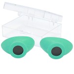 Super Sunnies Slim Flex UV Eye Protection FDA Compliant Eyeshields, Tanning Bed Goggles, Red Light Therapy Glasses - Teal