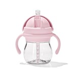 OXO Tot Transitions Straw Cup with Removable Handles - 6 oz. - Blossom