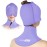 ComfiTECH Cold Cap and Neck Ice Pack Wrap Gel Combo, Care Package for Head and Cervical, Lavender