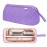 Leudes Hair Tools Travel Bag for Shark Flexstyle Carrying Case Portable Shark Hair Air Wrap Dryer Case Waterproof Dustproof Flat Curling Iron Travel Organizer (Purple)