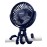 Coohea Stroller Fan Clip on for Baby, 4000mAh Rechargeable Battery Operated, Flexible Tripod, 3 Wind Speed, 360 Rotatable, Small Cooling Portable Fan for Car Seat Crib Golf Cart, Navy Blue