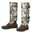 QOGIR Snake Gaiters for Hunting: Durable Snake Guards, Snake Gaiter Leggings for Men & Women, Snake Bite Protection for Lower Legs, Snake Proof Gaiters with Adjustable Size (Tree Camo)