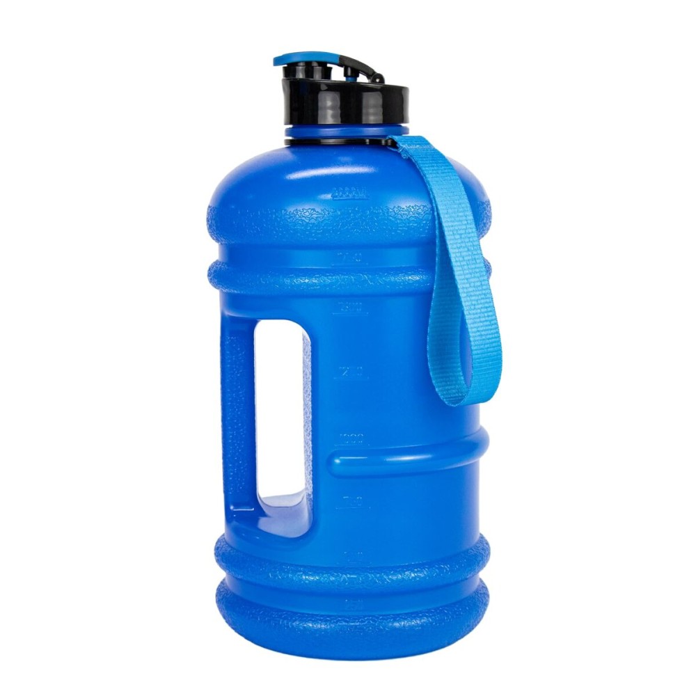 TOOFEEL 2 Liter Water Bottles - Half Gallon BPA Free - Ideal for Gym, Hiking, Running, Cycling - 74 oz Blue Water Bottle
