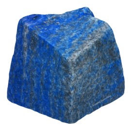 Lapiz Lazuli Raw Crystals and Healing Stones, Natural Rocks for Tumbling and DIY Raw Stones and Crystals (1 Piece)