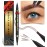 iMethod Microblading Eyebrow Pencil - Eyebrow Pen 2-in-1 Dual-Ended Brow Pencil with 3 Fork-Tip Applicator & Precise Brush-Tip Creates Natural-Looking Brows, Stay on All Day, Reddish Brown